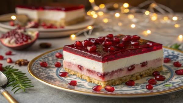 طرز تهیه دسر یلدایی روکر انار؛ دسری رنگی و مجذوب کننده